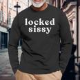 Lockissy 貞操ケージプレイギフト 長袖Tシャツ 高齢者への贈り物