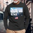 New York Citykyline Outfit New York New York City 長袖tシャツ 長袖Tシャツ 高齢者への贈り物