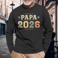 Papa 2026 Primaolta Di Un Padre Prima Festa Del Maglietta a maniche lunghe Regalos para ancianos