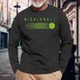 Pickleball Player Pickleballtylish Paddleball Lover 長袖Tシャツ 高齢者への贈り物