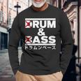 Rum And Ass Drum And Bass Long Sleeve T-Shirt Gifts for Old Men