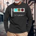 Traffic Light It's Green 信号機 メンズ レディース おしゃれ ユニーク おもしろ 長袖Tシャツ 高齢者への贈り物