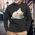 West Highland Terrier Books 犬種 ウェスティ 長袖Tシャツ 高齢者への贈り物