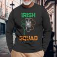 アイルランド代表 Irishquadtパトリックスデー レプラキャノン アイルランド アイリッシュ 長袖Tシャツ 高齢者への贈り物