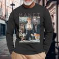 エドゥアール・マネ フォリー・ベルジェールのバー 長袖tシャツ 長袖Tシャツ 高齢者への贈り物