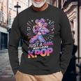 ガールズ K-Pop 長袖Tシャツ 高齢者への贈り物
