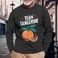 チーム タンジェリン 長袖Tシャツ 高齢者への贈り物
