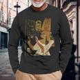 ネフェルタリ女王 古いエジプトファラオ家族 誕生日 クリスマスギフト 長袖Tシャツ 高齢者への贈り物