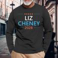 リズ・チェイニー 2028 大統領共和党選挙 '28 長袖Tシャツ 高齢者への贈り物