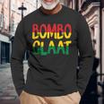 レゲエとジャマイカ Bombo Claat ラスタ ボンボクラット 長袖Tシャツ 高齢者への贈り物