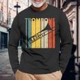 レトロトロンボーン I マーチングバンド I 吹奏楽部 I トロンボーン 長袖Tシャツ 高齢者への贈り物