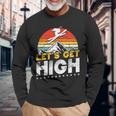 レトロヴィンテージスキー Let's Get High 長袖tシャツ 長袖Tシャツ 高齢者への贈り物
