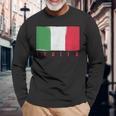 ヴィンテージイタリアンシャツ イタリア国旗 6月2日シャツ イタリア国旗 長袖Tシャツ 高齢者への贈り物