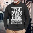 加藤苗字名字 A Kato Thing You Wouldn't Understand Family Name 長袖Tシャツ 高齢者への贈り物