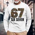 67 シックスセブン イタリアンブレインロットジェネレーションアルファスラングミーム 長袖Tシャツ 高齢者への贈り物
