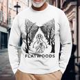 Flatwoods モンスター ブラクストン郡 クリプティッド 長袖Tシャツ 高齢者への贈り物
