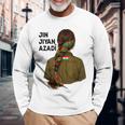 クルディスタン・ノウルーズ、ジン、ジヤン、アザディ・ロジャワ、クルディスタンが大好き 長袖Tシャツ 高齢者への贈り物