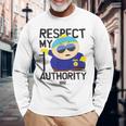 サウスパーク・カートマンリスペクト・マイ・オーソリティ 長袖Tシャツ 高齢者への贈り物