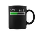 50Th Birthday 50 Life 50 Years Life Loading Bar 50 Percent コーヒーマグ