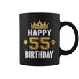 55歳の男性と女性のためのhappy 5Th Birthdayアイデア コーヒーマグ