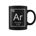 Armalite Ar-15 元素周期表 コーヒーマグ