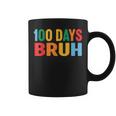 Bruh 100Th Day Ofchool 100 Days Ofchool シャツ キッズ 男の子 コーヒーマグ