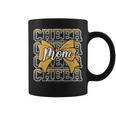 Cheer Mom Mama Bow Sport Cheerleader Cheerleading Yellow Coffee Mug