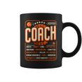 Coach Definition コーチtシャツ 男性用 面白いコーチ 長袖tシャツ コーヒーマグ