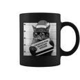 Destructor De Árbol De Navidad Para Amantes De Los Gatos Taza de café
