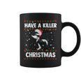 Have A Killer Whale クリスマス サンタ アグリークリスマス シャチ ファニー コーヒーマグ
