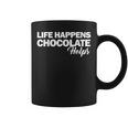 Life Happens チョコレートヘルプ コーヒーマグ