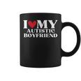 I Love My Autistic Boyfriend Birthday Anniversary Coffee Mug