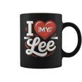I Love My Lee 名前 Lee コーヒーマグ