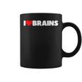 I Love ハート Brains コーヒーマグ