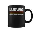 Ludwig Everything Else Is Noise クラシック音楽ドラムスティック 長袖tシャツ コーヒーマグ