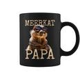 Meerkat Papaミーアキャット パパ パパ 父の日 マングース パパ スリケート ファーザー コーヒーマグ