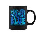In November We Wear Ribbon Blue Diabetes Awareness Women Coffee Mug