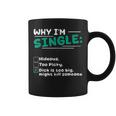 Pourquoi Jeuis Célibataire Hideux Trop Difficile Dick Est Trop Gros Tuer Quelqu'un Tasse