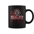 Scp、財団、血で 長袖tシャツ コーヒーマグ