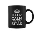 Sitar Players Saying 'Keep Calm And Play Sitar' Coffee Mug