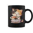 わがまま猫 寿司ねこ ラーメン好き かわいい おもしろ マンガ コーヒーマグ