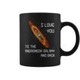 アンドロメダ銀河とバックsf宇宙へ愛してる コーヒーマグ
