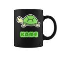 カメさん 亀《Kame》ミドリガメ【どうぶつフレンズ】水族館 ゆるくて かわいい キャラクター イラスト コーヒーマグ
