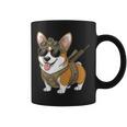 タクティカル コーギー 犬種 戦士 動物 しゃれ ミーム コーヒーマグ