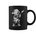 ビション・フリーゼ ギターを弾く クリスマス 犬好き コーヒーマグ