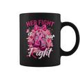 乳がん Her Fight Is Our Fight 乳がんグローブ コーヒーマグ