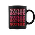 名前入りophie I Loveophie ヴィンテージ コーヒーマグ