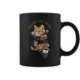 猫 おもしろ バイク オートバイ ねこ ライダース バイカー 面白い ネコ 長袖tシャツ コーヒーマグ