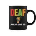 補聴器 耳障がいサポート 聴覚障害者への意識 長袖tシャツ コーヒーマグ