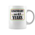 63歳の伝説、63歳の誕生日、ついに63歳 コーヒーマグ